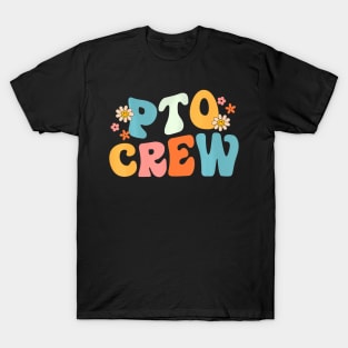 Crew Groovy Teacher Student Parent T-Shirt